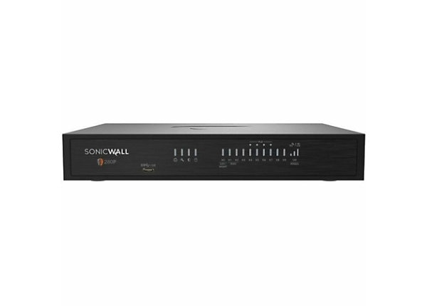 SonicWall TZ280P SECURE UPGRADE PLUS - ADVANCED EDITION 3YR (INCLUDES 1YR CSE)