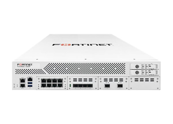 Fortinet FortiWeb 1000F - security appliance - with 5 years 24x7 FortiCare and FortiWeb Standard bundle