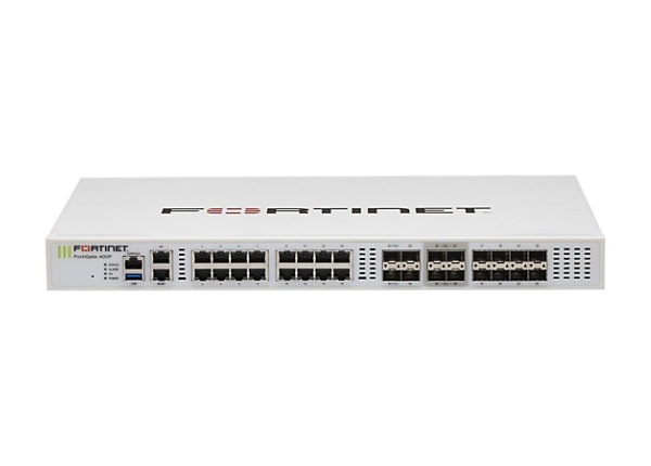 Fortinet FortiGate 400F - security appliance - TAA Compliant - with 3 years FortiCare Premium Support + 3 years