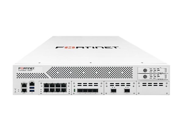 Fortinet FortiWeb 1000F - security appliance - with 5 years 24x7 FortiCare and FortiWeb Advanced bundle