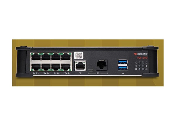 Palo Alto Networks PA-500 Series PA-510 - security appliance - cloud-managed