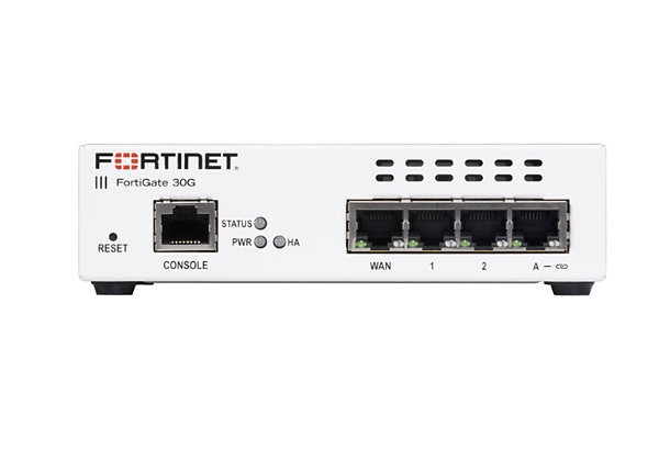 Fortinet FortiWiFi 30G - security appliance - Wi-Fi 6 - cloud-managed - with 1 year FortiCare Premium Support + 1 year