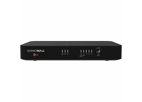 Sonicwall Tz80 - Promo Tradeup - Security Appliance - 3 year Advanced Protection Service Suite and Cloud Secure Edge for