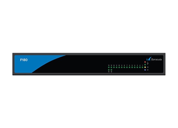 Barracuda CloudGen Firewall F-Series F180B - Cold Spare - firewall - Wi-Fi