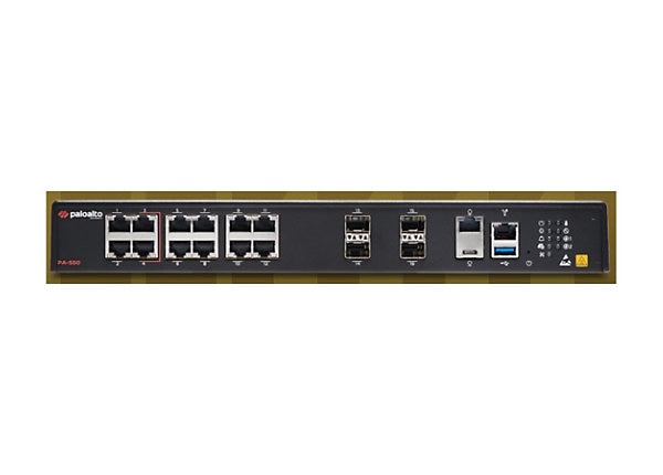 Palo Alto Networks PA-500 Series PA-550 - security appliance - lab unit - cloud-managed
