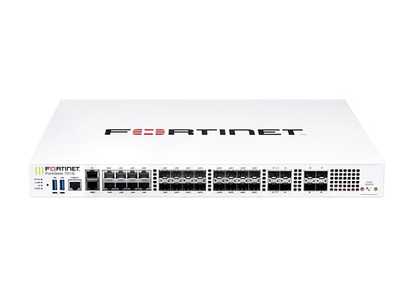 Fortinet FortiGate 701G - security appliance - with 3 years FortiCare Premium Support + 3 years FortiGuard Unified