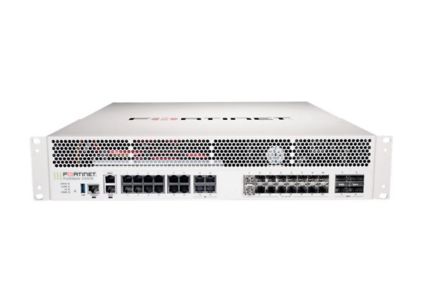 Fortinet FortiGate 3300E - UTM Bundle - security appliance - with 5 years FortiCare 24X7 Service + 5 years FortiGuard