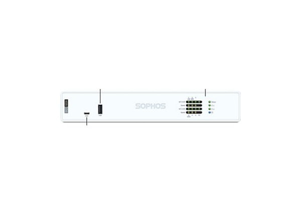 Sophos XGS 108 - 2nd Generation - security appliance - with 1 year Standard Protection