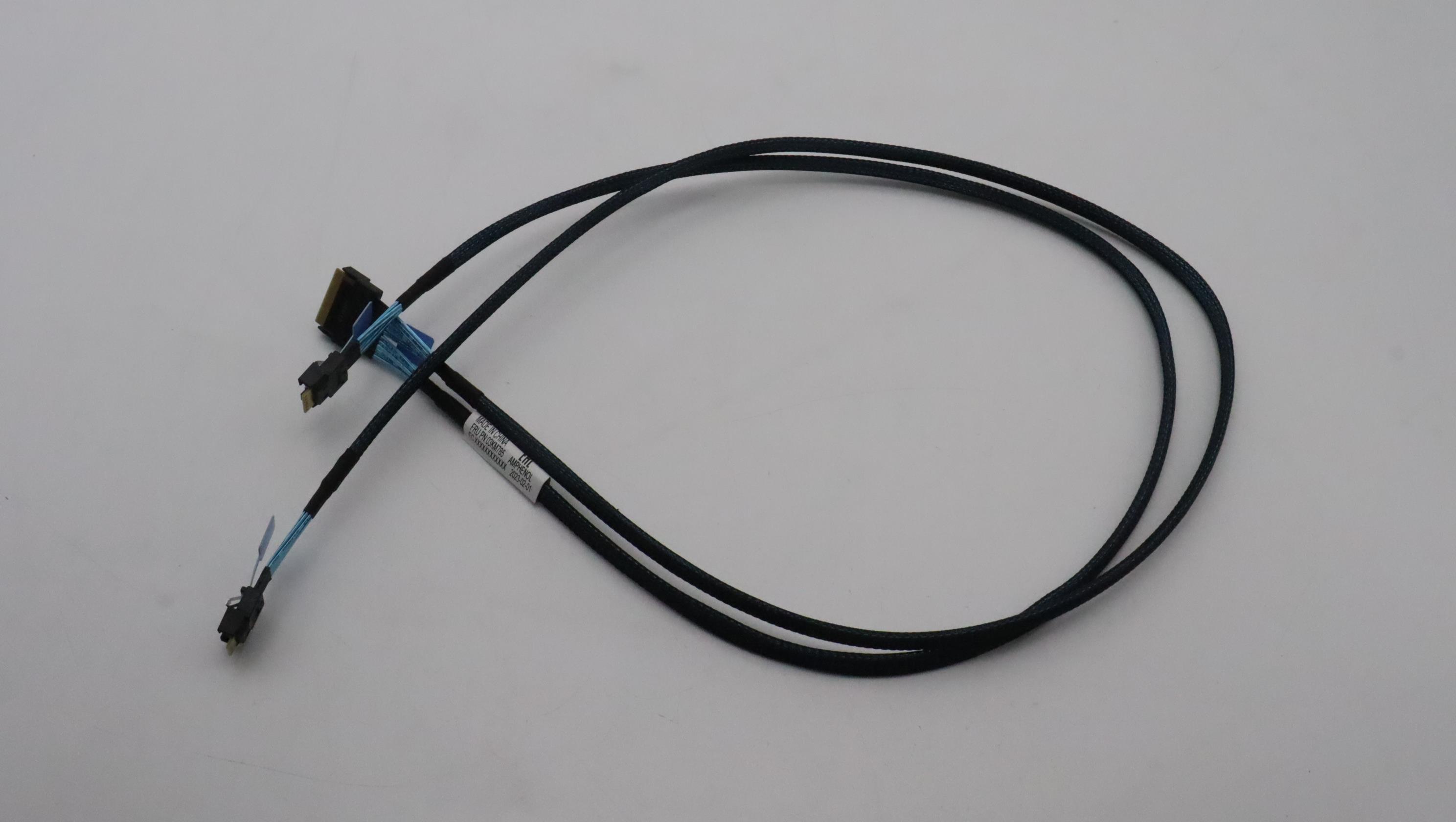 Кабель Lenovo Cable, Internal,PCIE Gen4 cable, SLx8 to 2*SLx4, 880/780mm (03KM785)