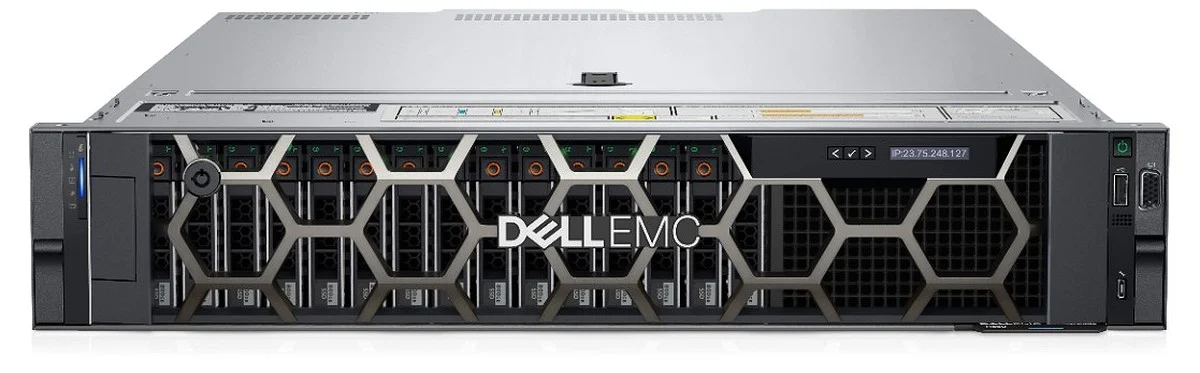 Сервер Dell PowerEdge R550 (up to 8x2.5″ SAS/SATA) rack 2U / iDRAC9 Enterprise/ Rails / Bezel / 3Y WR / 2 x Intel Xeon Gold 5317 12C 150W 3.0GHz / 4 x 32GB RDIMM, 3200MT/s, Dual Rank, 16Gb BASE x8 / 5 x 3.84TB SSD Crucial Micron 5300PRO SATA / 1 x PERC H7