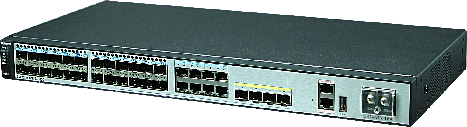 Коммутатор Huawei S5720-28X-SI-24S-DC