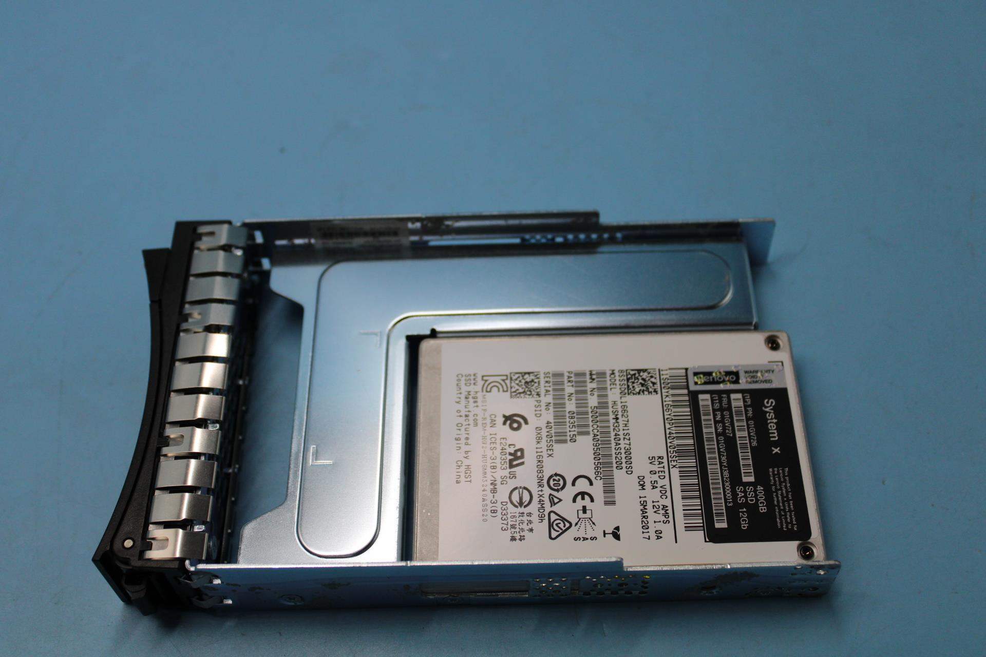 SSD накопитель Lenovo 400GB 12Gb SAS HS 3.5" SSD FRU (01GV727)