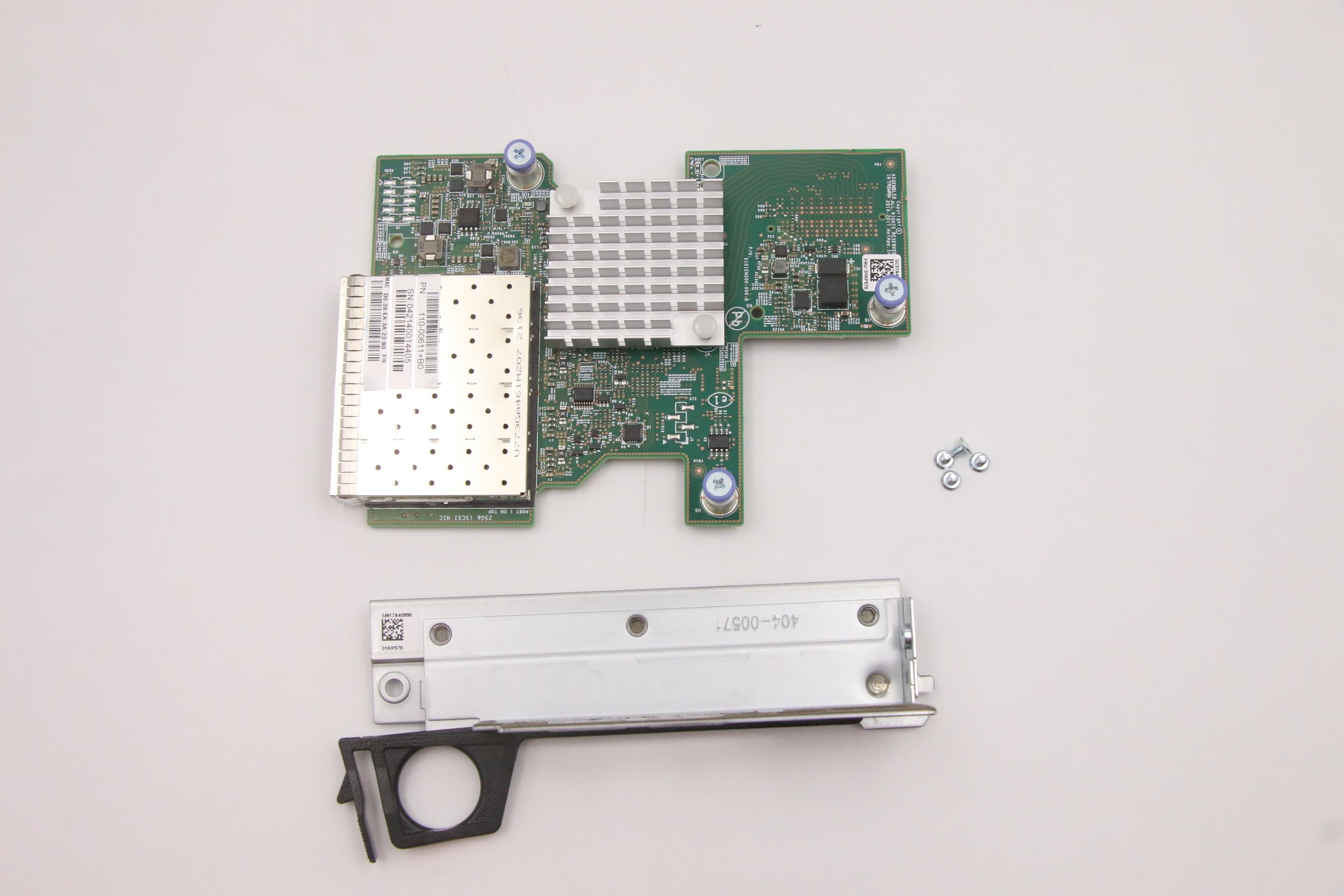 Интерфейсный модуль Lenovo Host Interface Card, 10/25Gb Ethernet, iSCSI, 4-ports (01KP578)