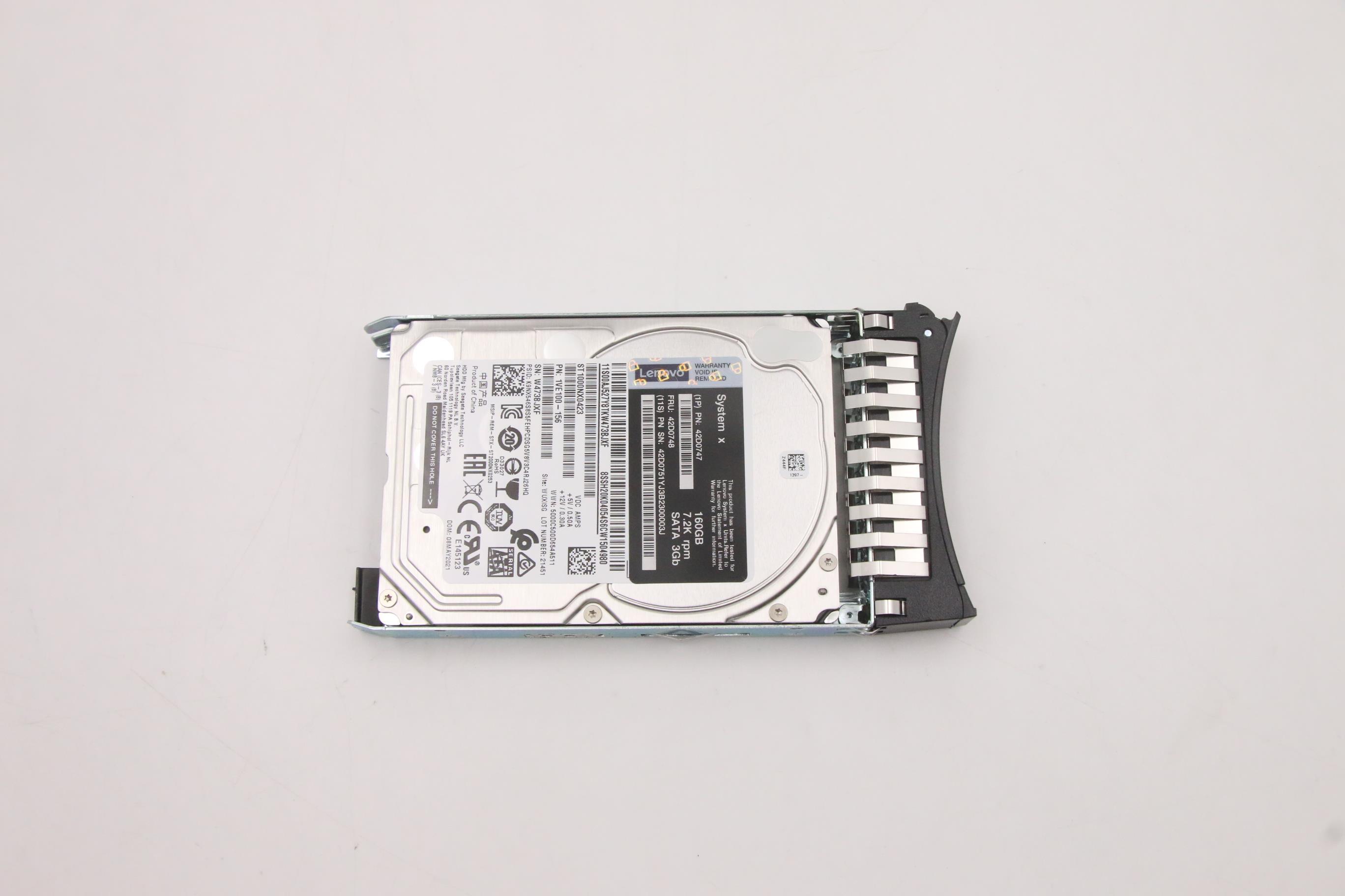 Жесткий диск Lenovo 42D0747 FRU (42D0748)