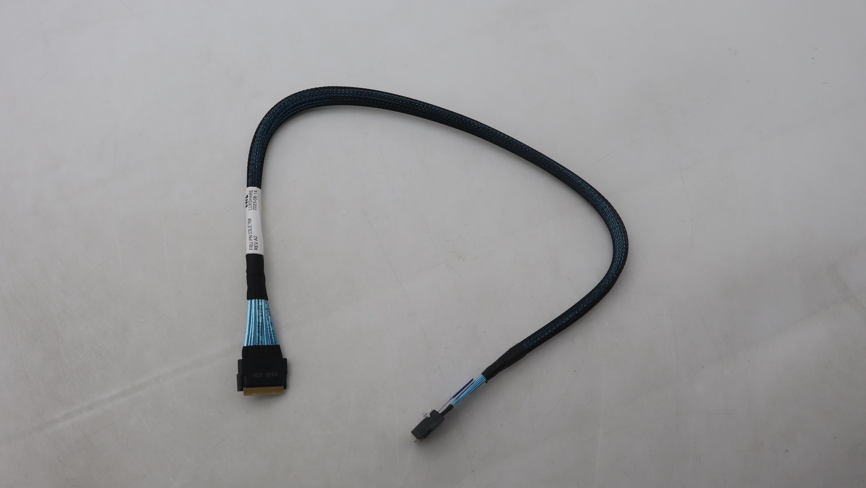 Кабель Lenovo Cable, Internal, RAID x40 to M.2 Signal Cable (Slimline8x to Slimline8x, 350mm) (03LE768)