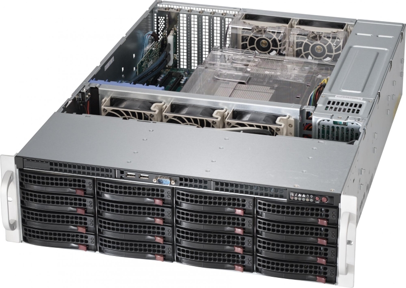Сервер Supermicro SSG-6038R-E1CR16N
