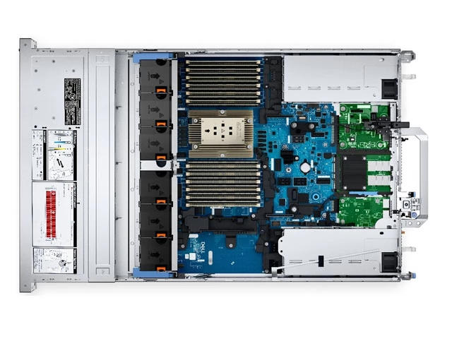 Сервер Dell PowerEdge R6615 / 1x AMD EPYC 9334 / 4 х 32GB RDIMM DDR4 / 2 х 480GB SSD