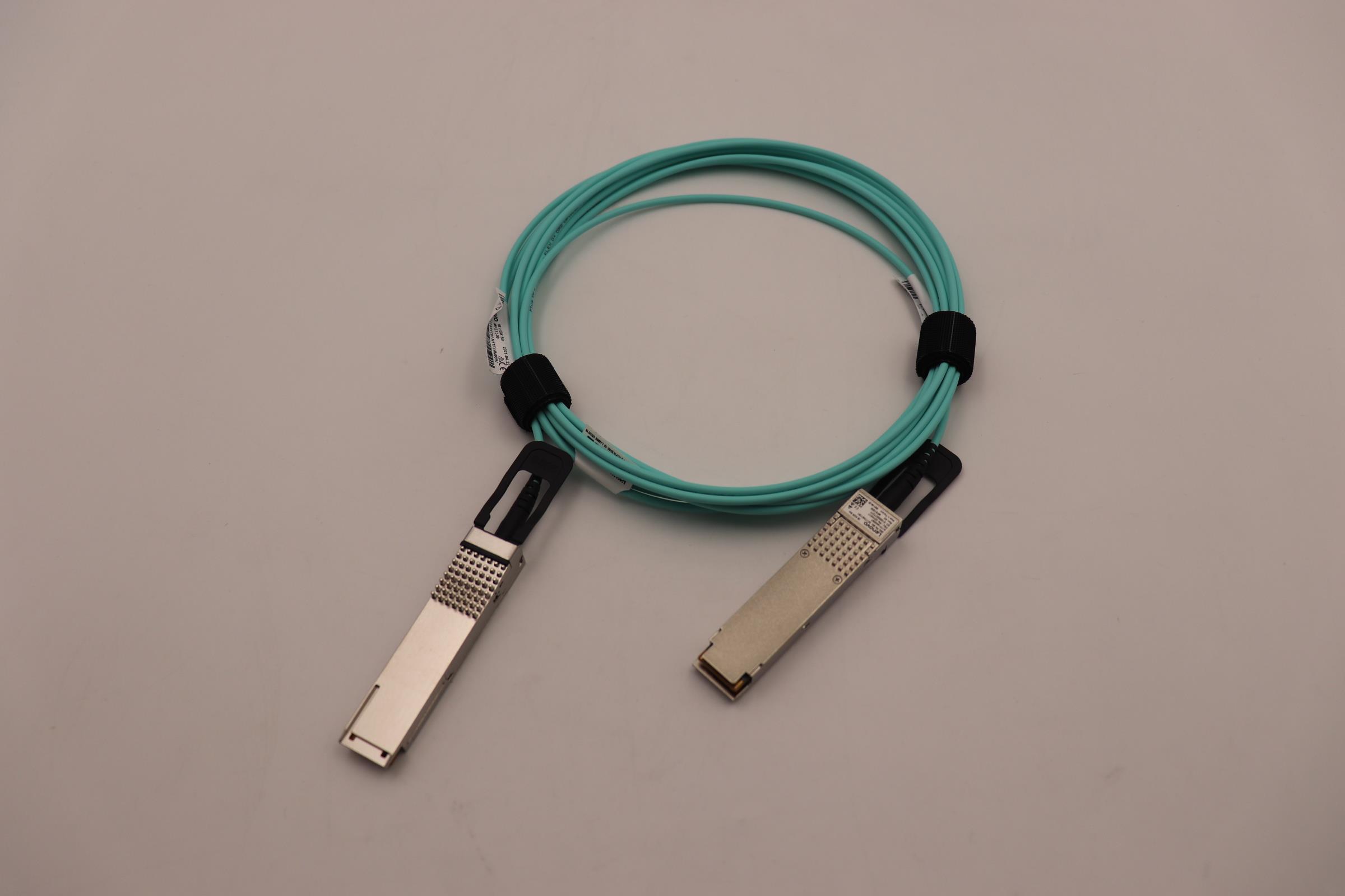 Кабель Mellanox 5m HDR IB Optical QSFP56 Cable (02YH017)