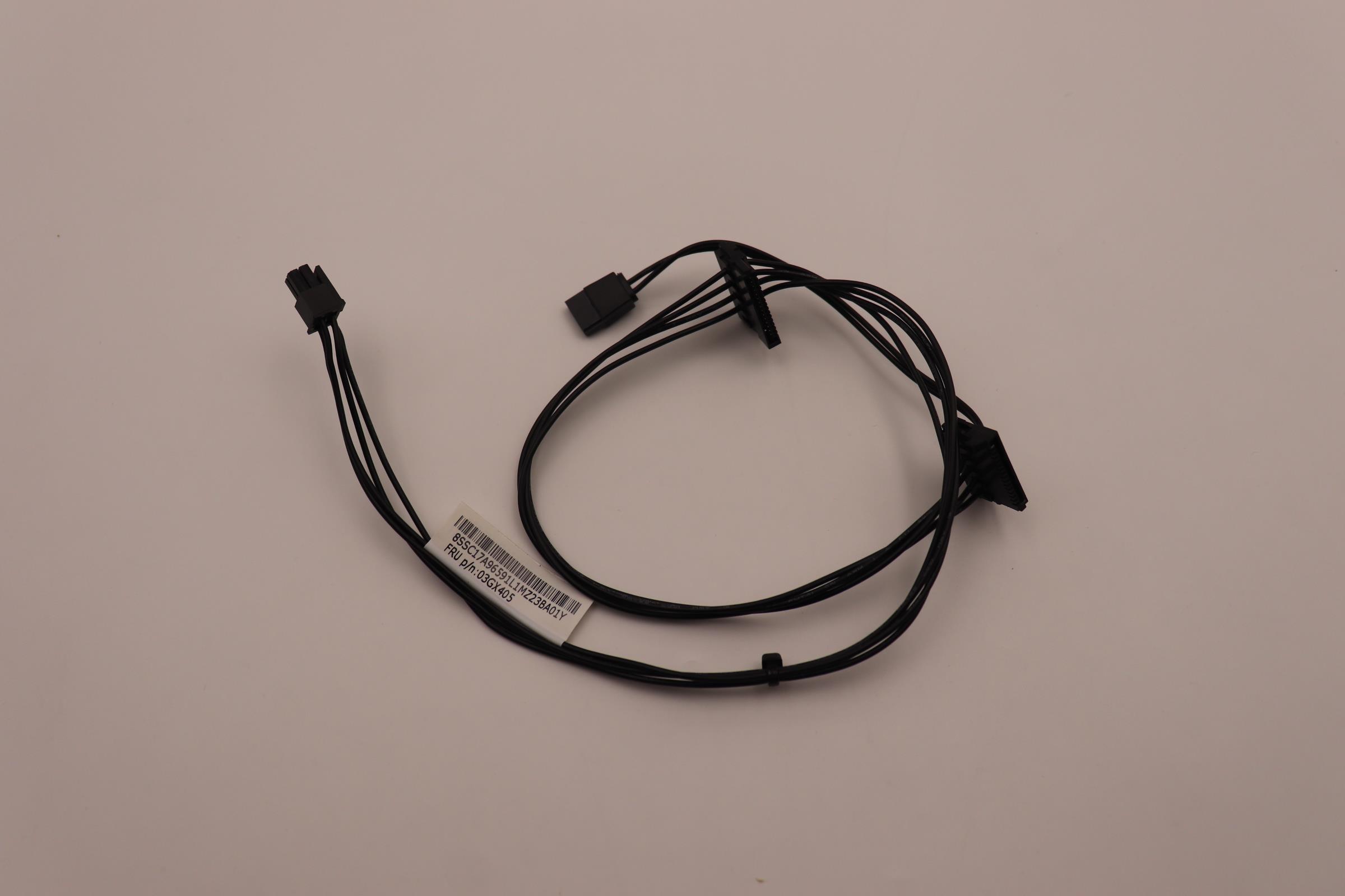 Кабель Lenovo Cable,Internal,MB 4pin Power to HDD&Slim ODD, 300mm+210mm+110mm (03GX405)