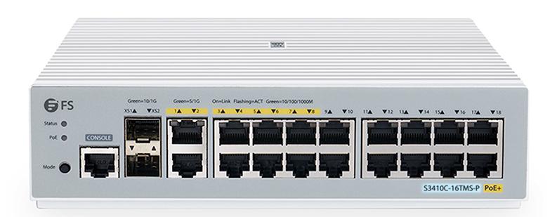 Коммутатор FS S3410C-16TMS-P