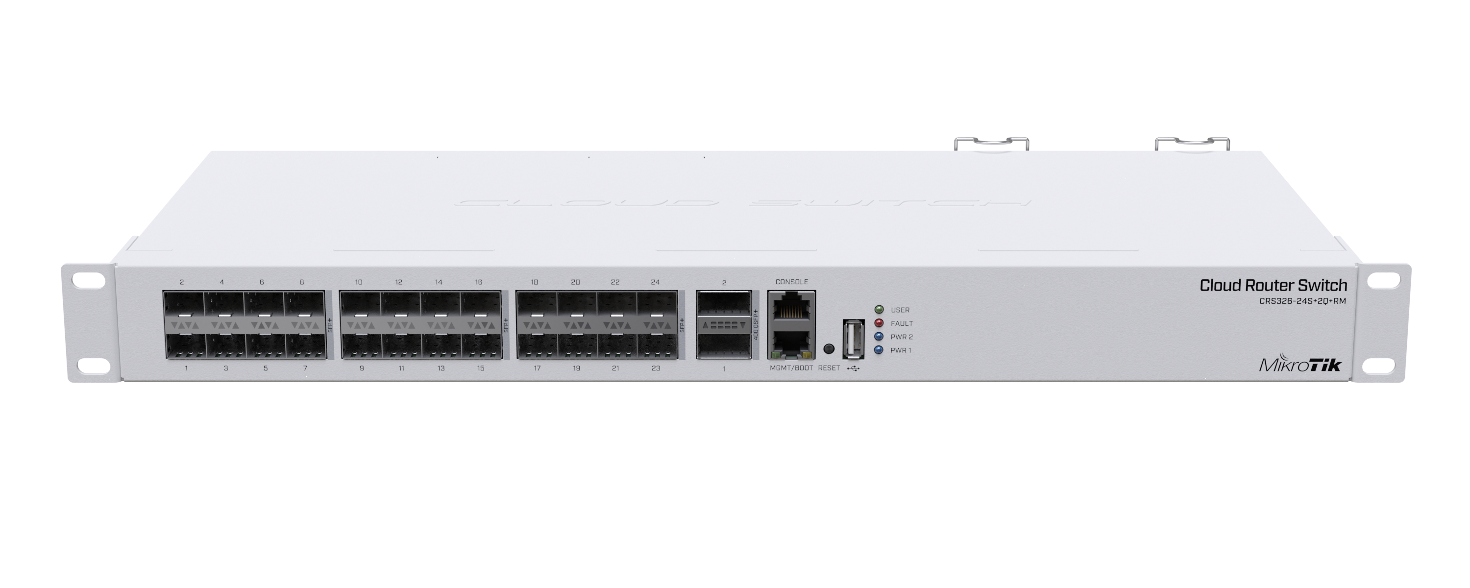 Коммутатор Mikrotik CRS326-24S-plus-2Q-plus-RM