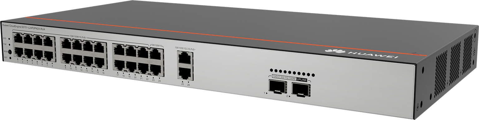 Коммутатор Huawei CloudEngine S5751-L24P2PN2X-RUA