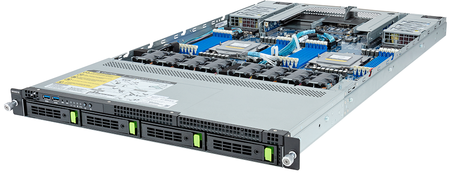 Сервер GIGABYTE R183-Z90-AAD1