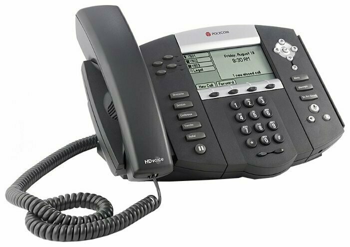 VoIP-телефон Polycom SoundPoint IP 560 черный