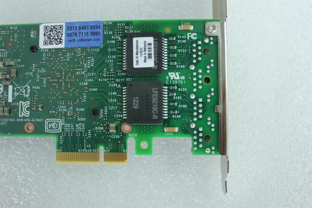 Сетевая карта Intel Ethernet Server Adapter I350-T4 (11014768)