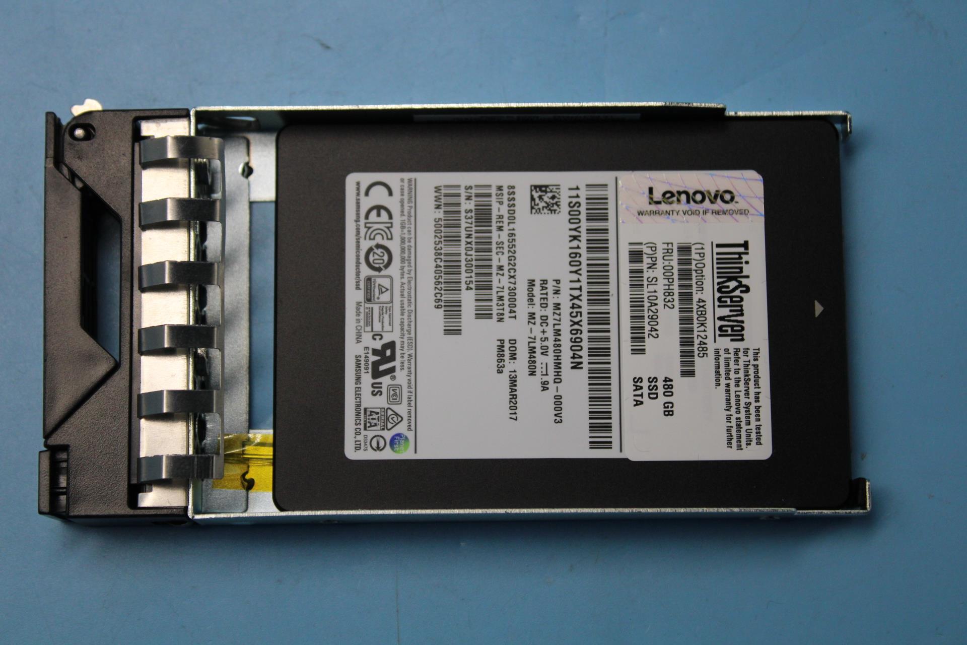 SSD накопитель Lenovo HS 2.5" 480GB PM863a Enterprise (00PH832)