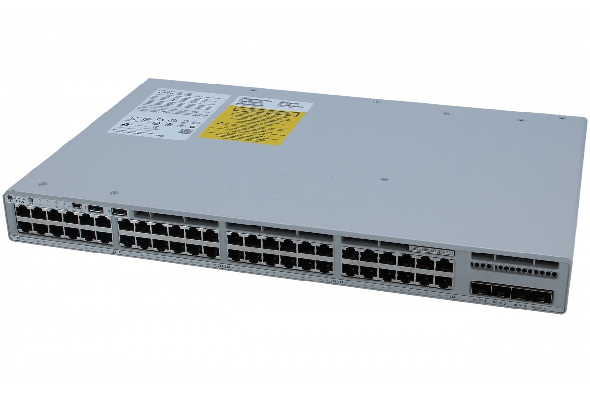Коммутатор Cisco C9200 C9200L-48P-4X-E