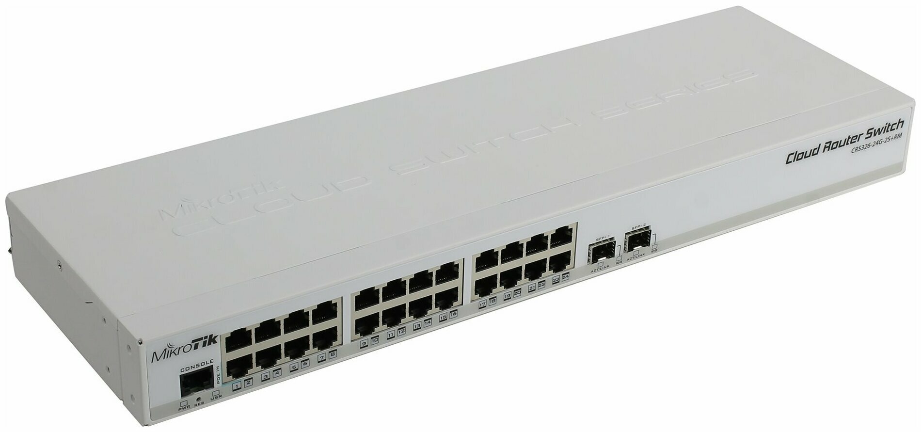 Коммутатор MikroTik CRS326-24G-2S+RMUK