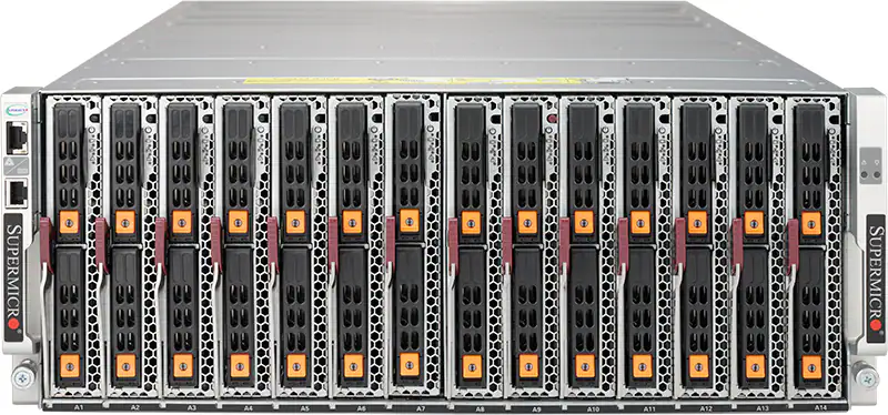 Блейд-сервер Шасси Supermicro SBE-414