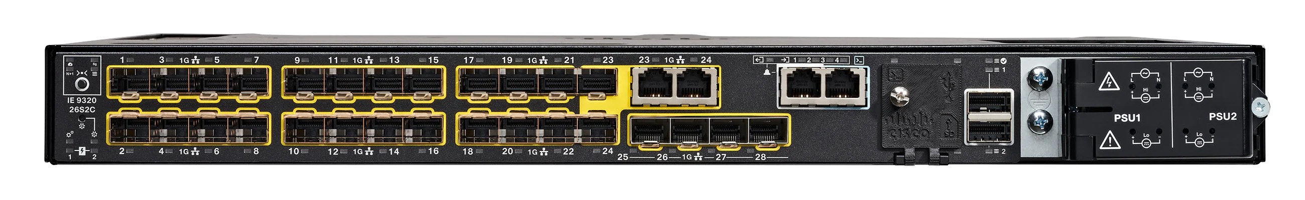 Коммутатор Cisco Catalyst IE9300 IE-9320-26S2C-E