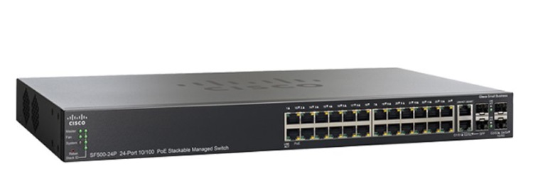 Коммутатор Cisco SF500-24P