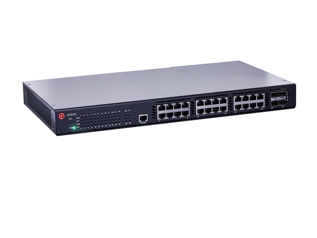 Ethernet-коммутатор доступа Qtech QSW-3750-28TX-DC-DC