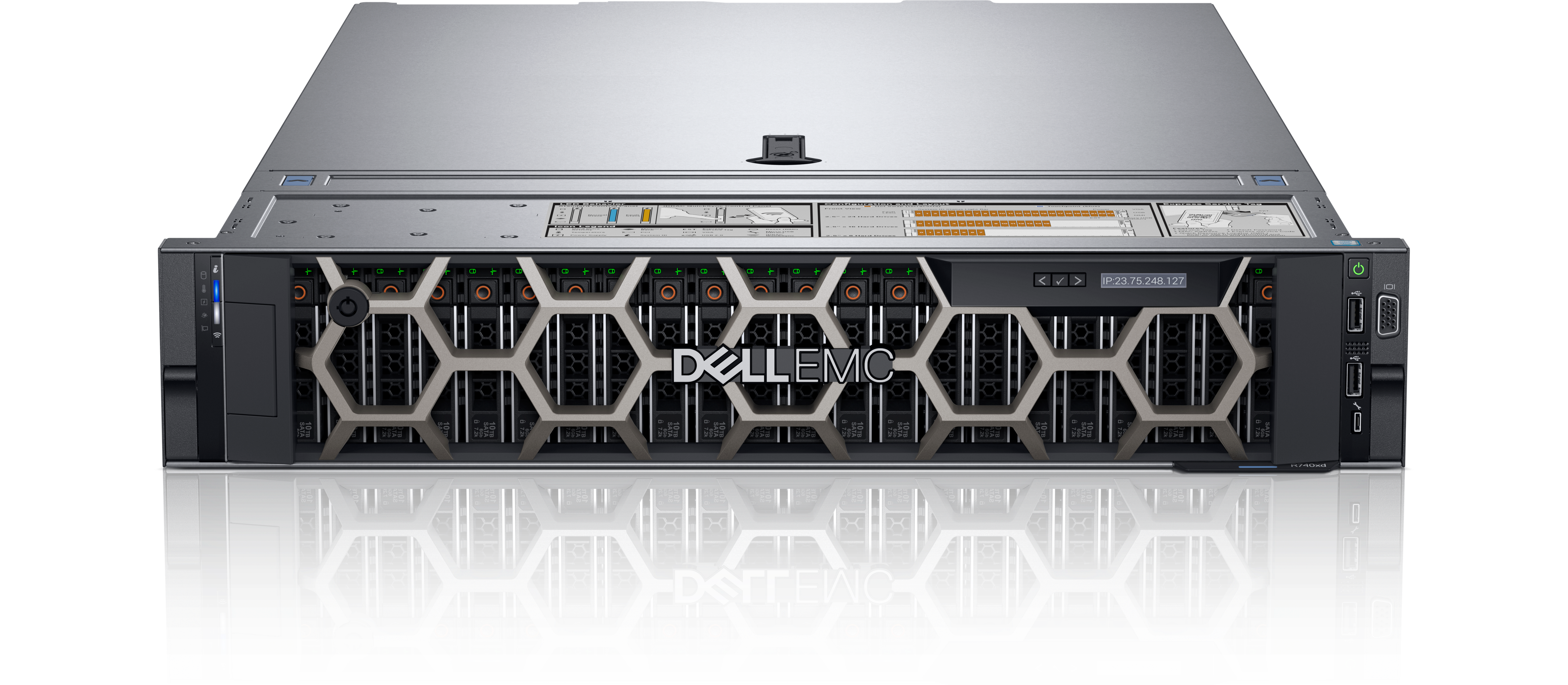 Dell PowerEdge R740 8B (8*3.5) Single heat sink, no mem, no HDD/DVD,no card, no power unit