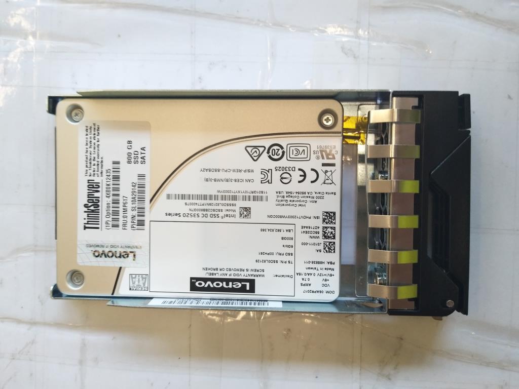 SSD накопитель Lenovo HS 800G SATA6G 2.5 S3520 SSD ASM (01MP617)