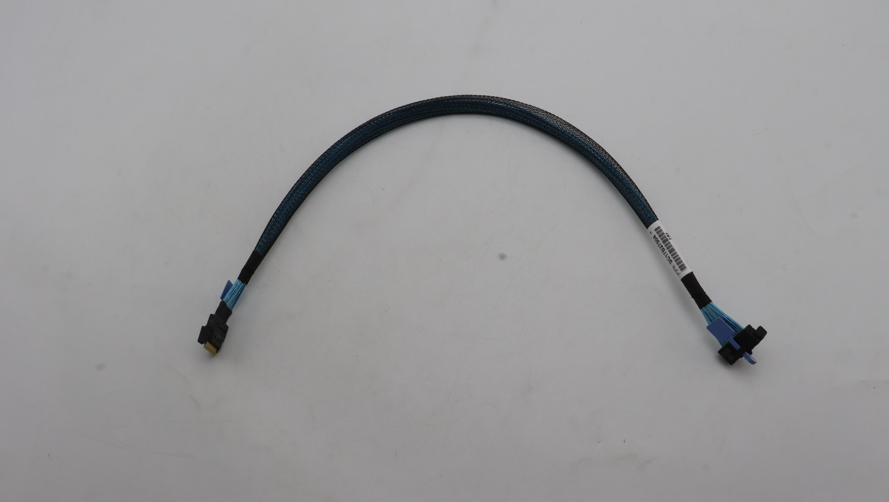 Кабель Lenovo Cable, internal, ThinkSystem SR635/SR655 V3 CFF Input SLIMSASx8 to MB PCIE 8 MCIOx8 460mm (03LF800)
