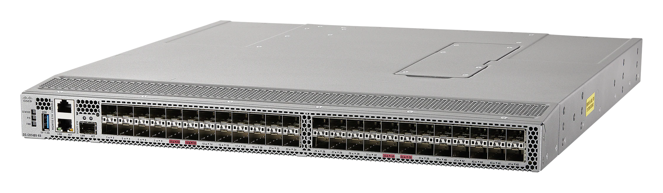 Коммутатор Cisco MDS 9148V DS-C9148V-24PEVK9