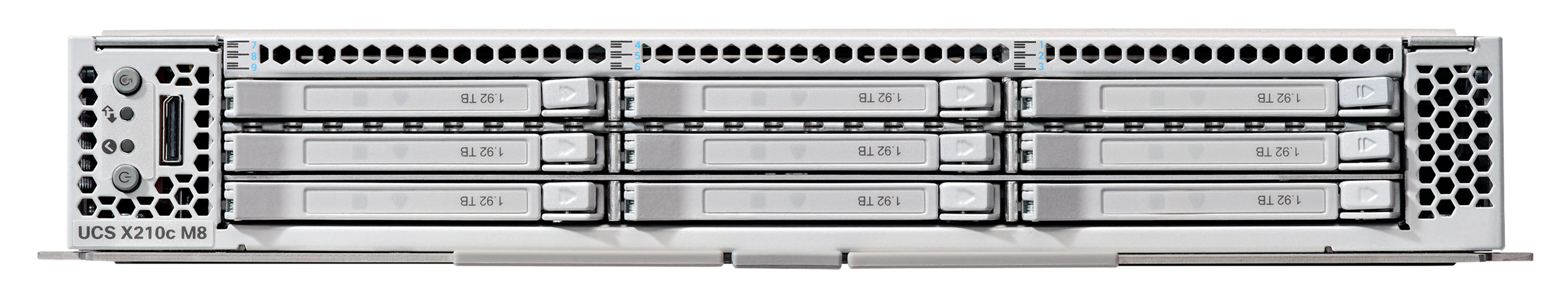 Серверный узел Cisco UCS X210c M8