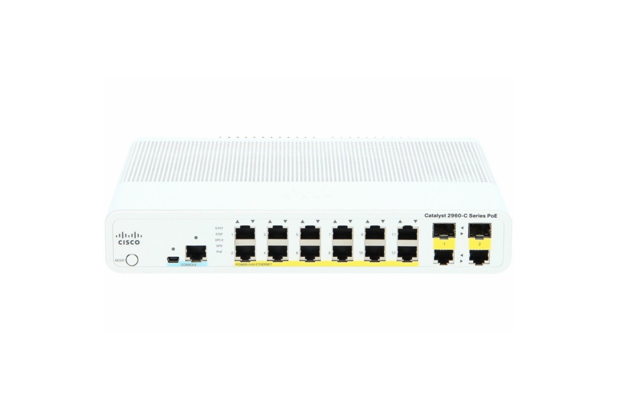 Коммутатор Cisco Catalyst 2960-C 2960C-12PC-L