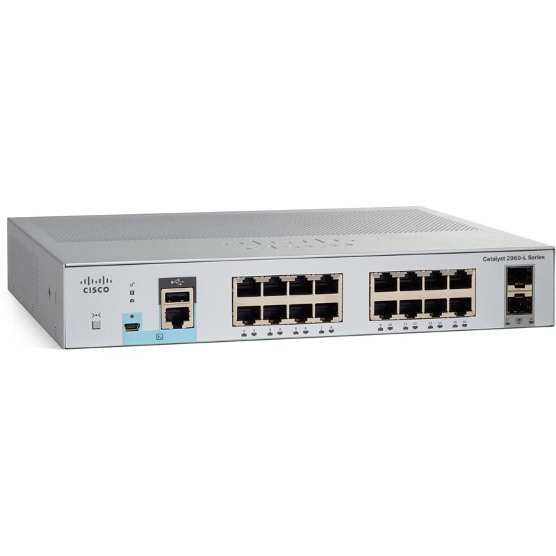 Коммутатор Cisco Catalyst WS-C2960L-16PS-LL