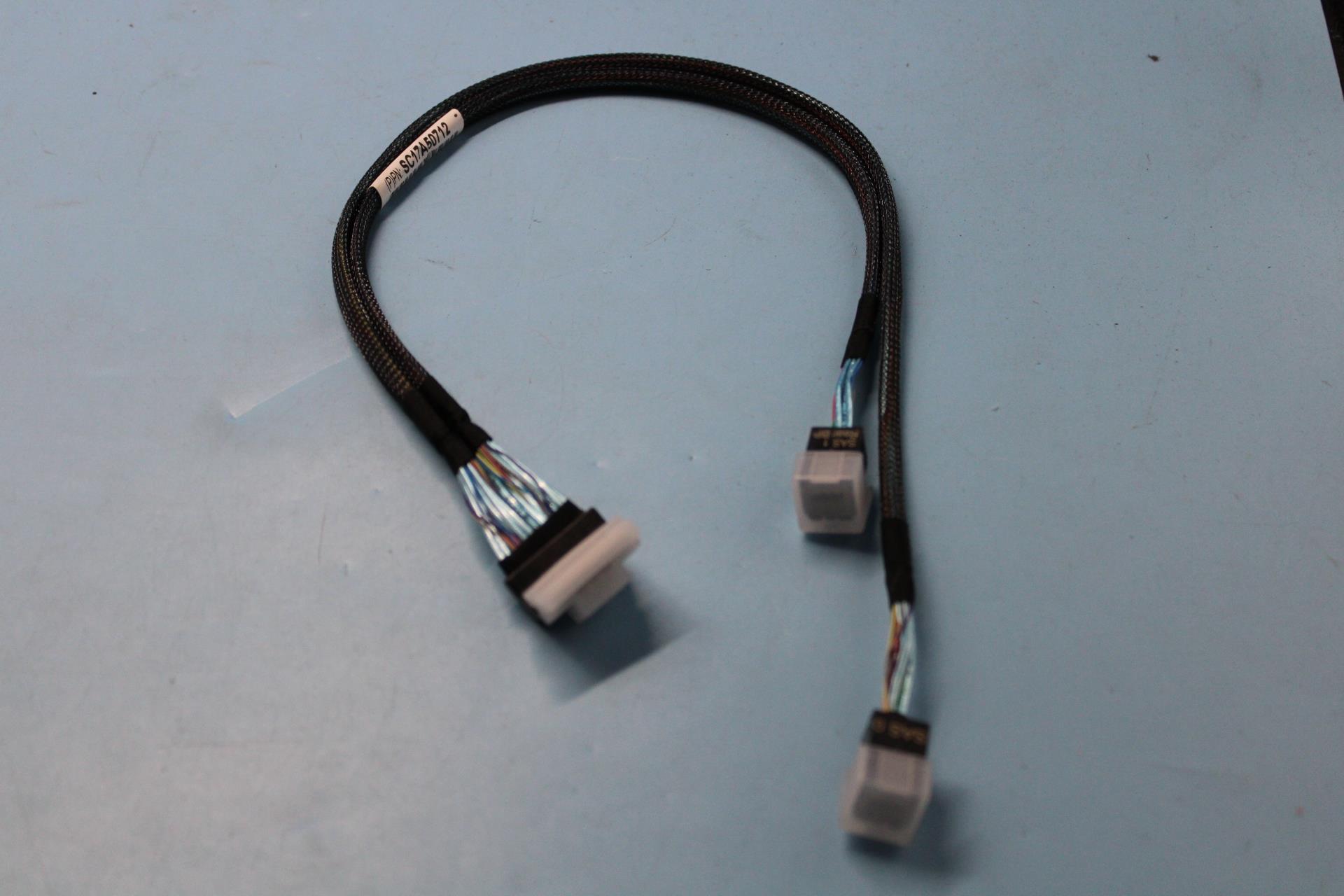 Кабель Lenovo SATA Cable C (Slimline 8X RA-R to MiniSAS-HD, 580mm; to MiniSAS-HD, 500/400mm) (02JK005)