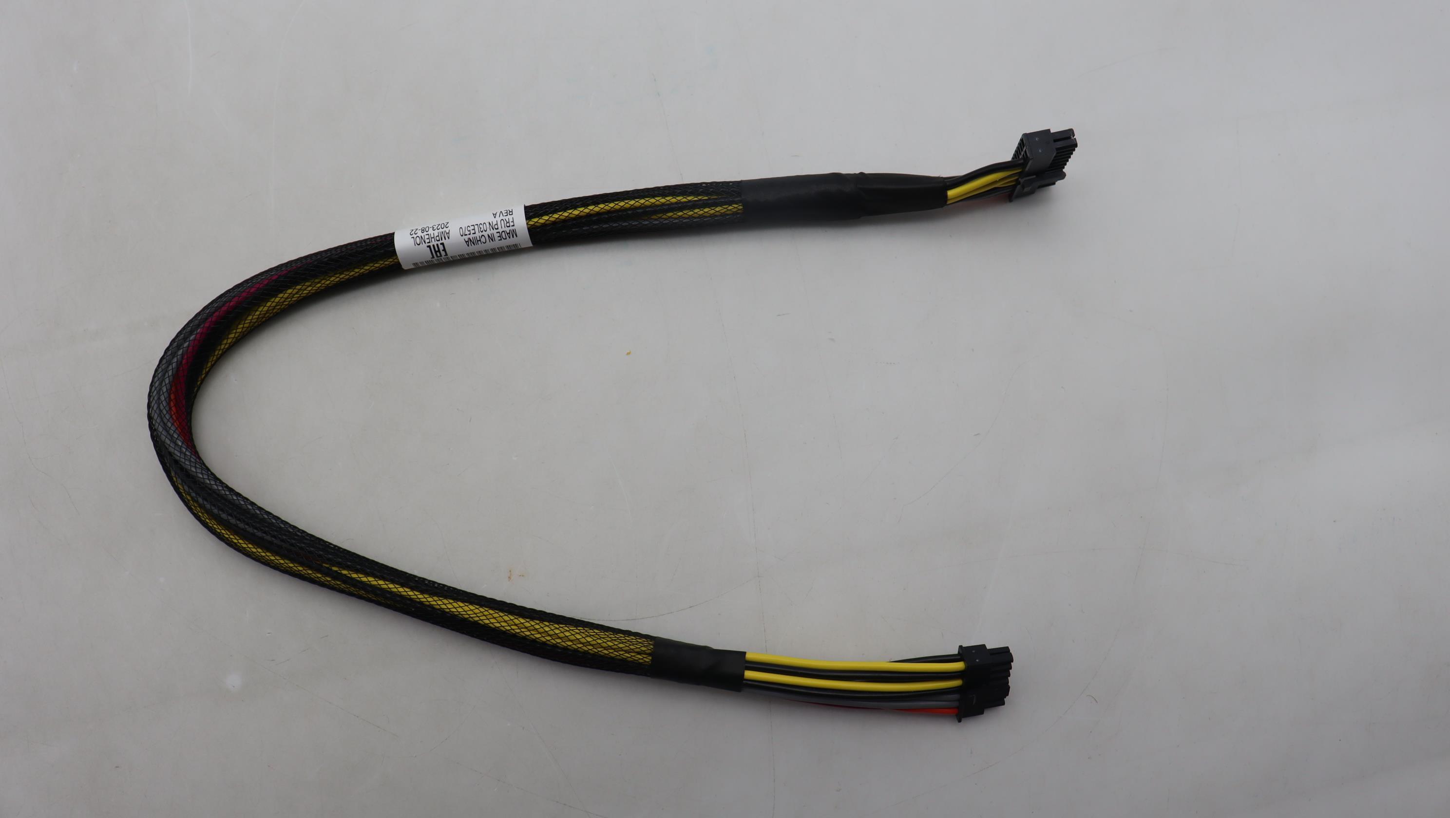 Кабель Lenovo Cable, Internal 2x12 Micro-Hi ST 2x7 Micro-Hi ST 16 AWG L=520 mm (03LE570)