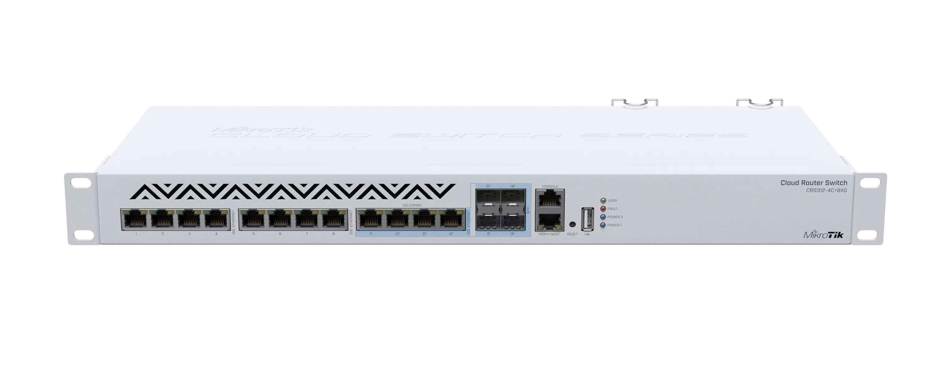 Коммутатор Mikrotik CRS312-4C+8XG-RM