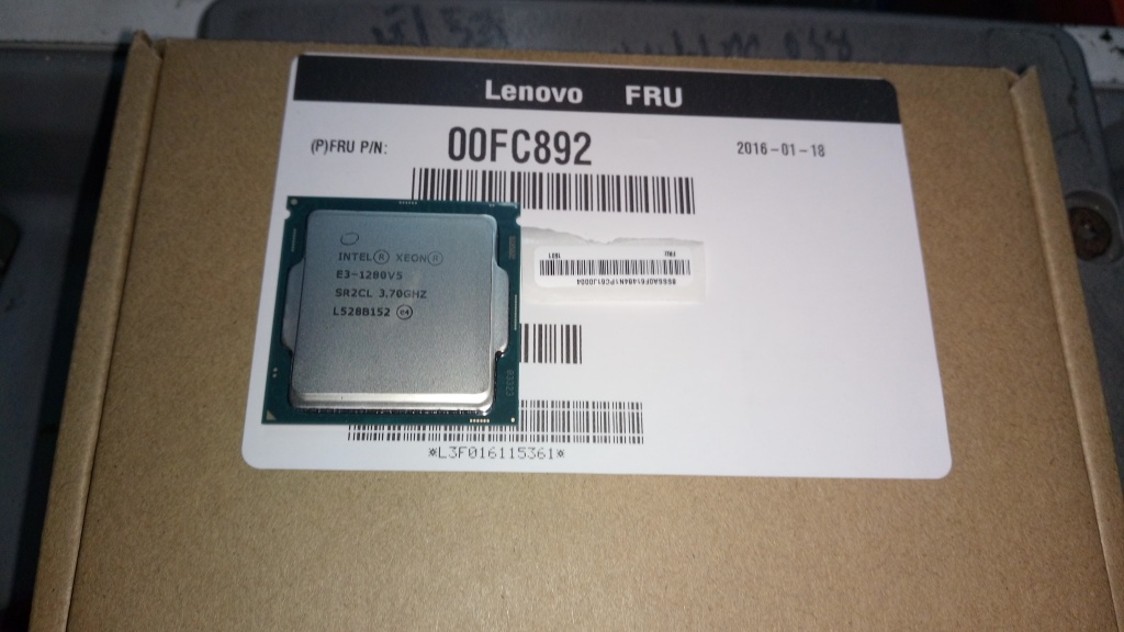 Процессор Intel E3-1280v5 3.7GHz/4C/8M (00FC892)