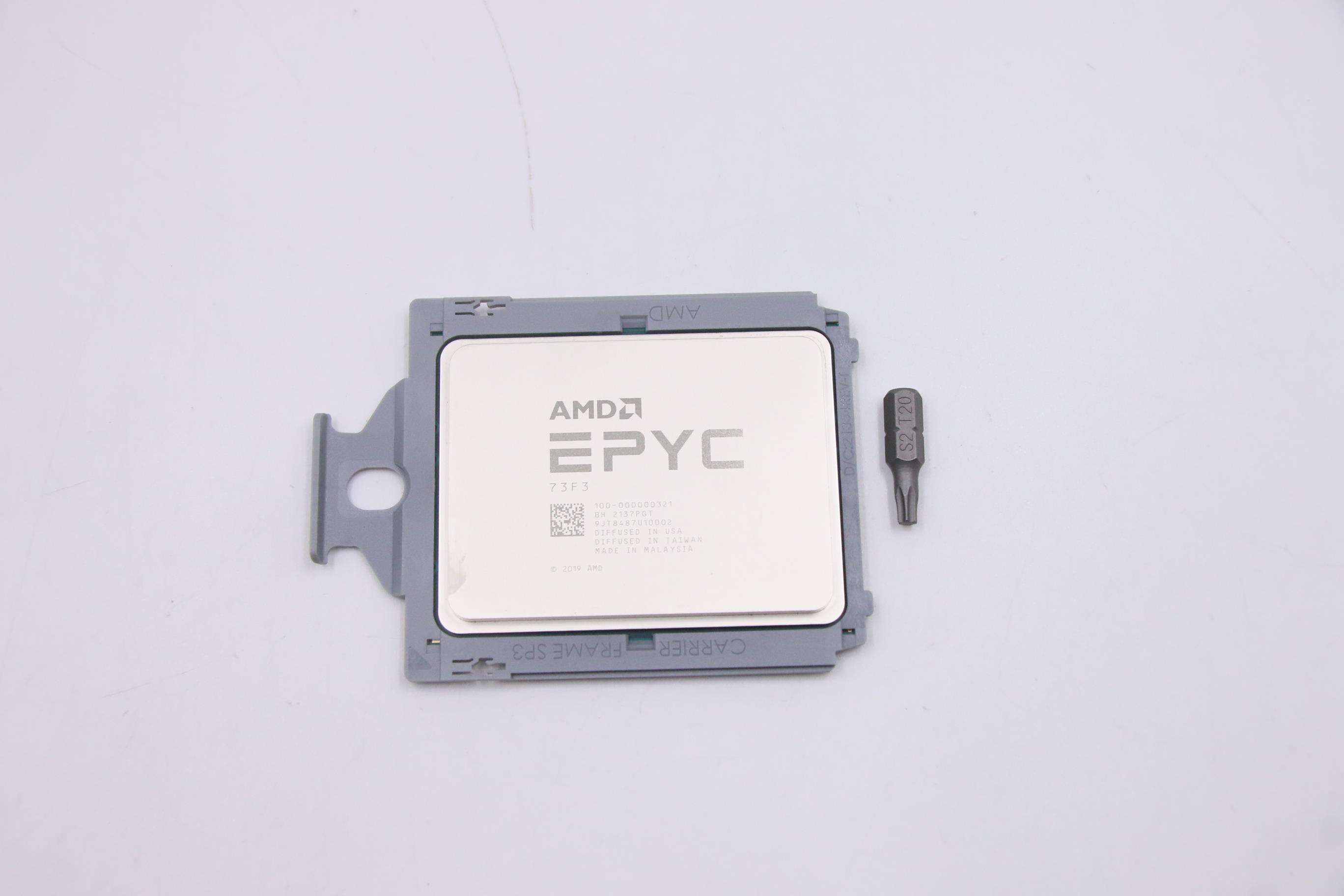 Процессор AMD CPU, AMD, EPYC 73F3, 16 Core, 240W, 3.5GHz (02YH882)