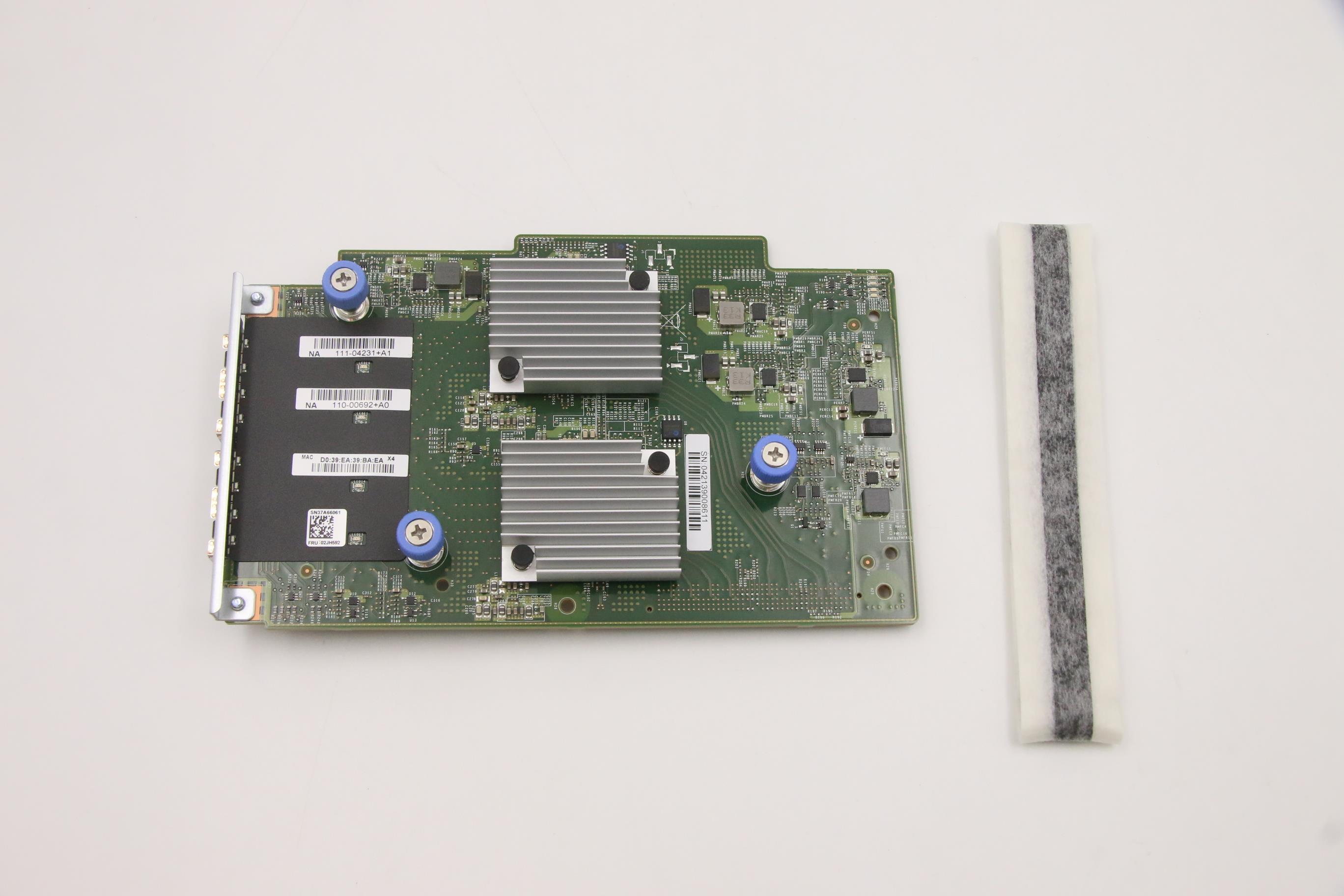 Сетевая карта Lenovo ConnectX-5 Mezz 25Gb 4-Port Ethernet Adapter (02JH592)