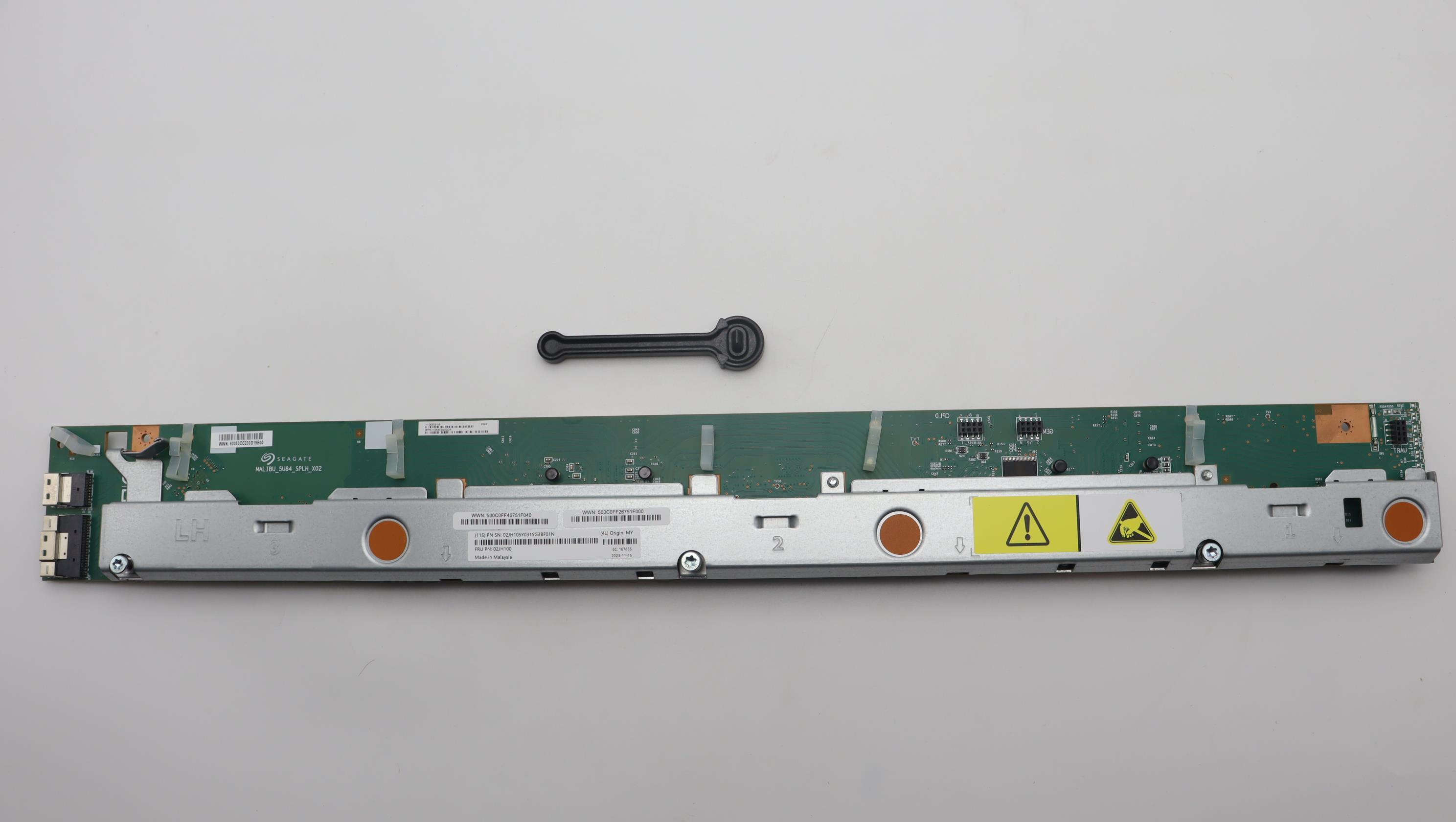 Материнская плата Lenovo D3284 Left Sideplane (02JH100)